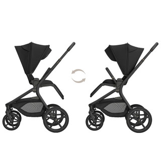 Kikka Boo kolica Goya 2u1 Platinum Noir