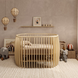 Sol Baby krevetac Olga, hrast 141,5x84x90,5