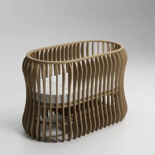 Sol Baby krevetac Maria, bukva 141,5x84x90,5