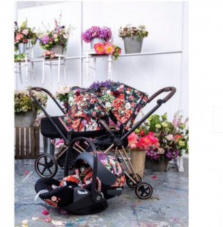 Cybex autosedište Cloud Z iSize, Spring Blossom Black