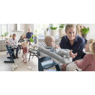 Stokke Tripp Trapp set za novorođenče-siva