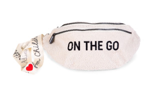 Childhome Banana bag on the go, Teddy Off White