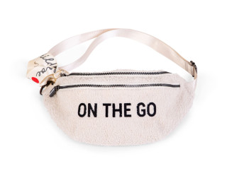 Childhome Banana bag on the go, Teddy Off White
