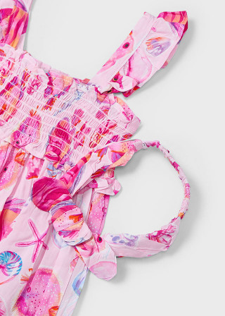 Mayoral haljina sa trakom za kosu, 3-10g