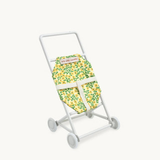 Gommu kolica za lutke, 13x8cm