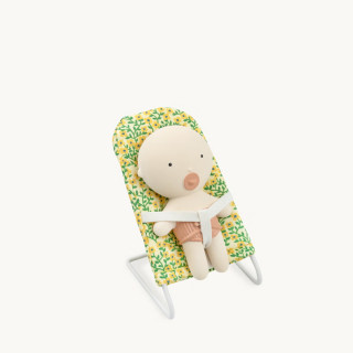 Gommu njihalica za lutke, 12x7cm