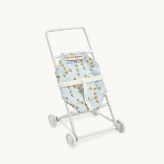 Gommu kolica za lutke, 13x8cm