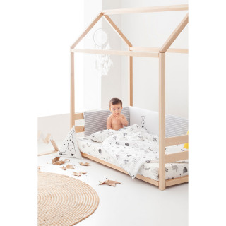 BimBidreams drveni ram za krevet Montessori, 70x140cm