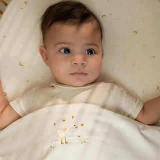 Little Dutch navlaka za dušekMoon & Stars, 60x120cm