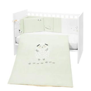 Kikka Boo posteljina sa ogradicom 60x120cm Sleepy Sheep