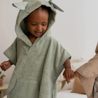 Bibs pončo Kangaroo Sage, 0-2g