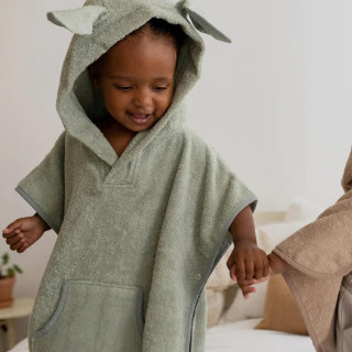 Bibs pončo Kangaroo Woodchuck,0-2g