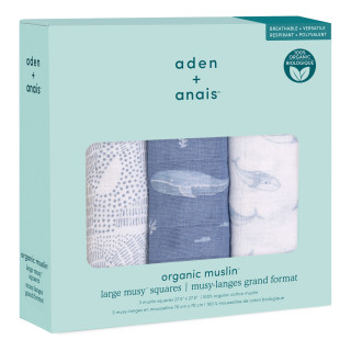 Aden and Anais tetra pelena 3/1, 70x70cm