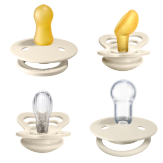 Bibs set varalica Try it Ivory, 0-6m