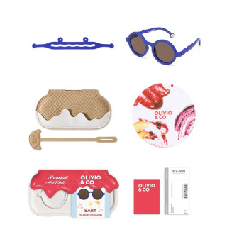 Olivio&Co naočare za sunce Midnight berry 0-18m