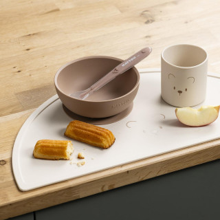 Nattou silikonski set za hranjenje, 4/1