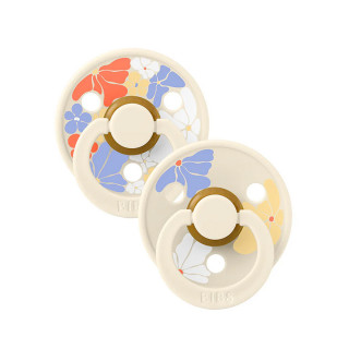 Bibs varalice Ivory & MorningBloom, 6-18m