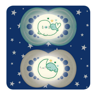 Mam varalica night silikon 2/1, 6m+