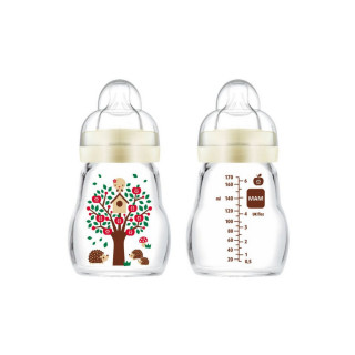 Mam staklena flašica feel good170ml, 0m+