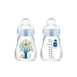 Mam staklena flašica feel good170ml, 0m+