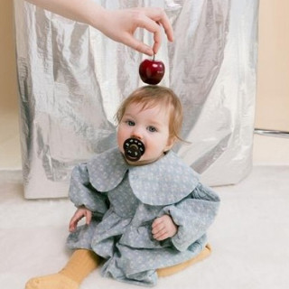 Bibs varalica Ivory & Plum, 0-6m