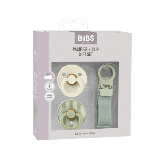 Bibs set varalica i vezica 0-6 Sage