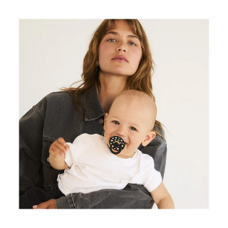 Bibs varalica Studio Polka Black & Ivory 0-6m