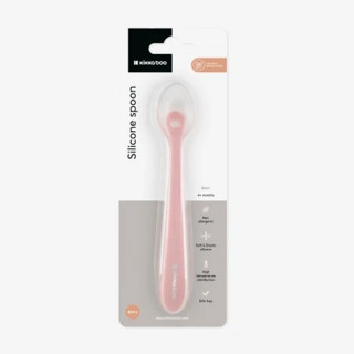 Kikka Boo silikonska kašičica Blush