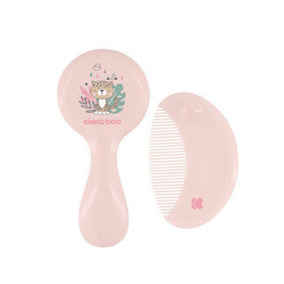 Kikka Boo četka i češalj sa prirodnim vlaknom