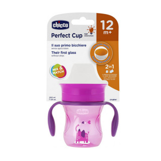 Chicco čaša No Spill, roze