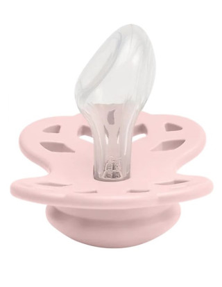 Bibs varalica silicone anatomial Blossom&D.Lilac, 6-18m