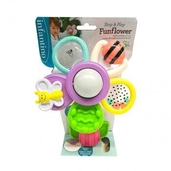 Infantino zvečka Cvet