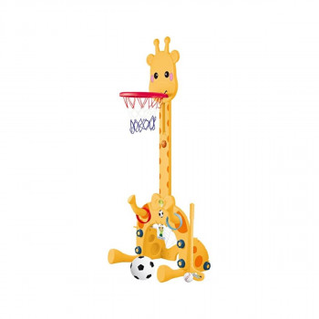 Jungle koš Žirafa, 60x48x163cm