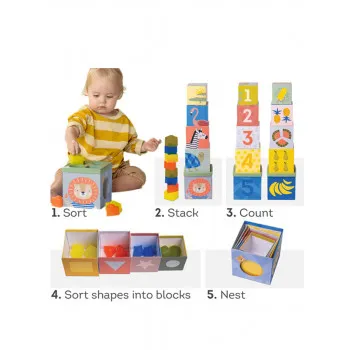 Taf Toys edukativne kocke
