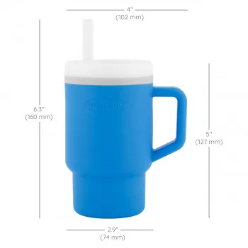 Infantino silikonska čaša 3m+,266ml