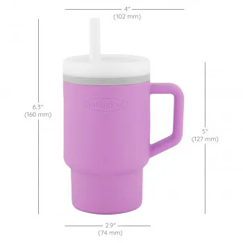 Infantino silikonska čaša 3m+,266ml