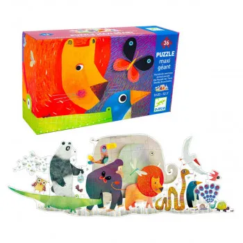 Djeco slagalica 36 kom 133x38cm