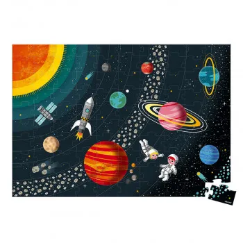 Janod edukativna slagalica-solarni sistem, 100 kom