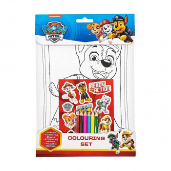 Commodore PAW PATROL-bojanka sa bojicama i nalepnicama