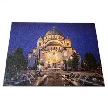 Vulkan puzle Hram Svetog Save,1000kom