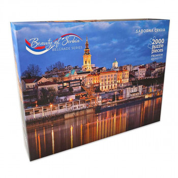 Vulkan puzle Saborna crkva, 2000kom
