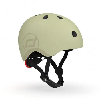 Scoot and Ride kaciga Olive, S-M