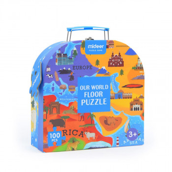 Mideer puzle Our World, 87x46cm