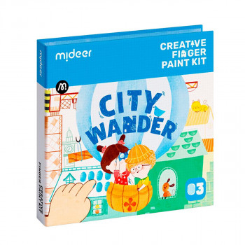 Mideer kreativni komplet za slikanje prstima