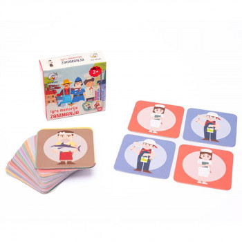 Vrabac igra memorije zanimanja