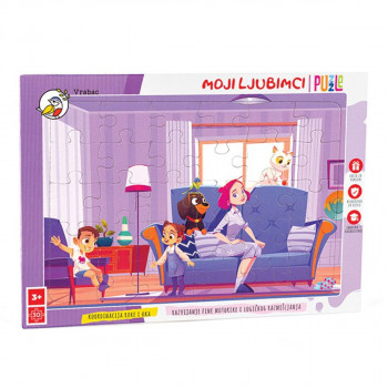 Vrabac slagalica Moji ljubimci