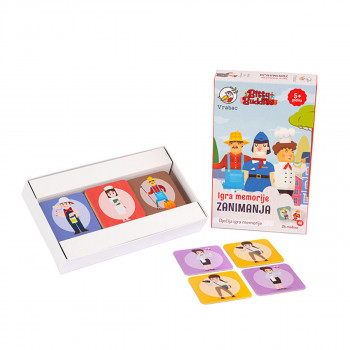 Vrabac igra memorije Zanimanje