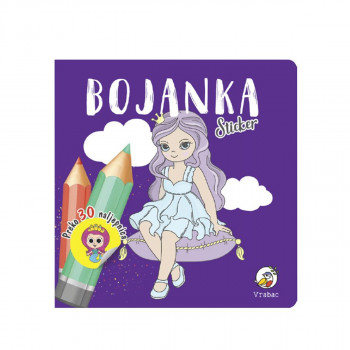 Vrabac bojanka stiker Princezaza