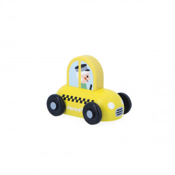 Janod taxi auto, 7x4.5x55cm