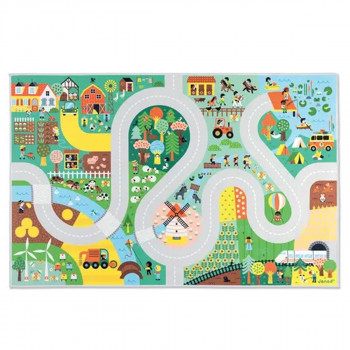 Janod podloga za igru, 120x80cm